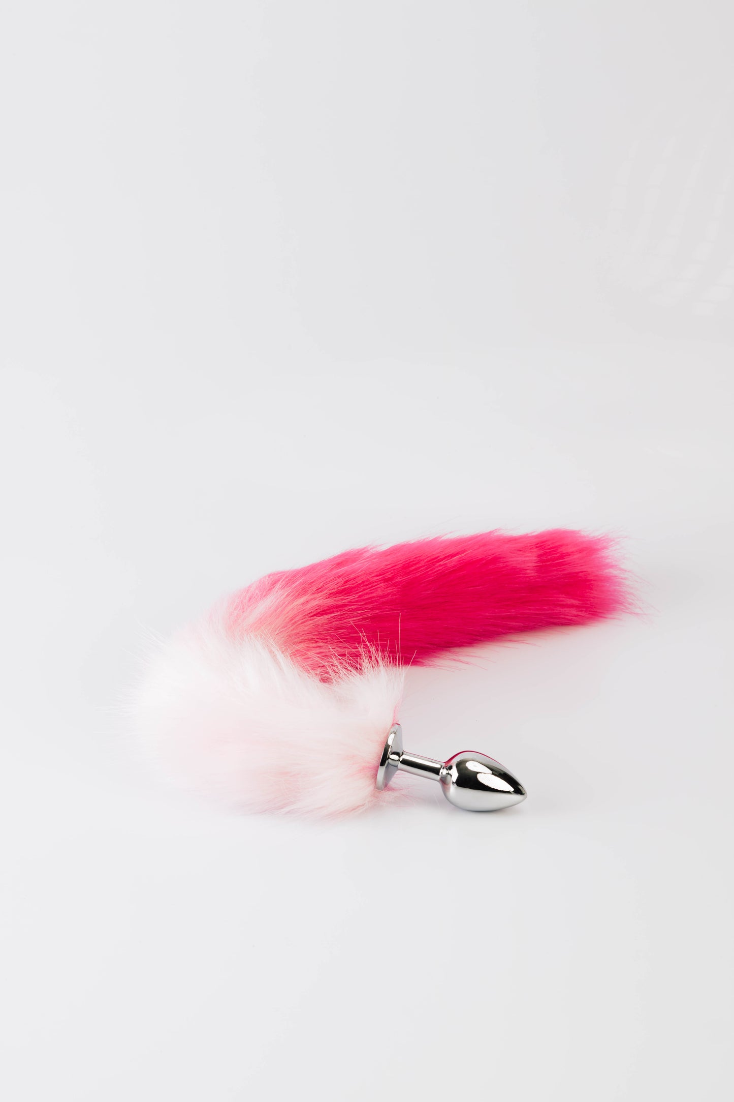 plug anal cola rosa